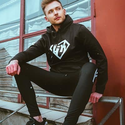 BLUZA SPORTOWA SUPERGK (czarny)