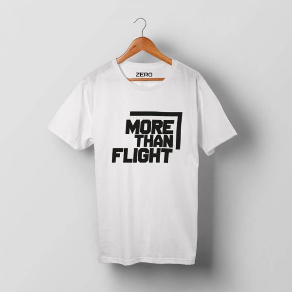 T-shirt bramkarski z nadrukiem MORE THAN FLIGHT