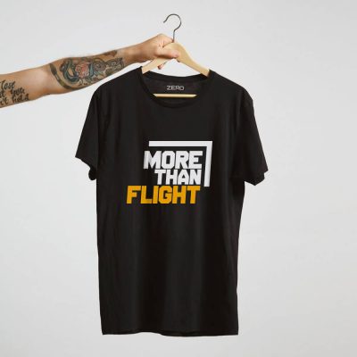 T-shirt bramkarski z nadrukiem MORE THAN FLIGHT
