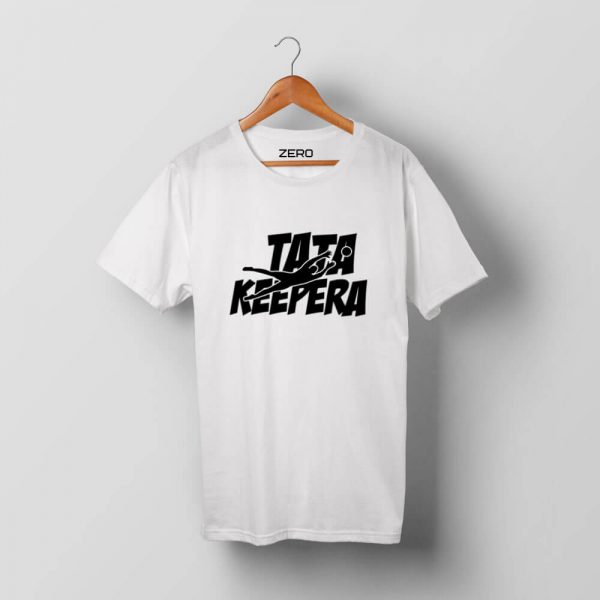 T-shirt z nadrukiem TATA KEEPERA