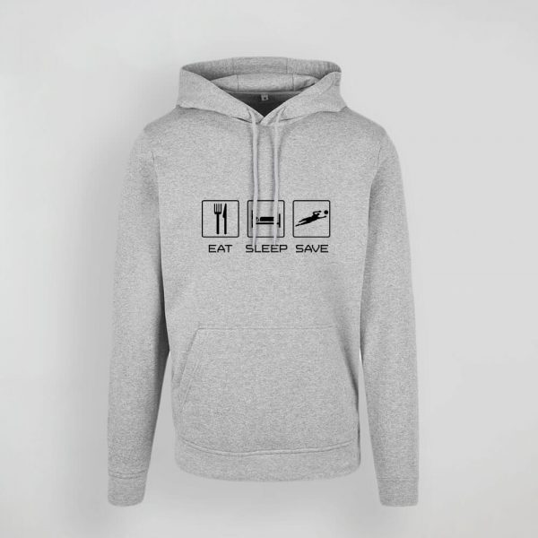 Bluza bramkarska z nadrukiem EAT SLEEP SAVE