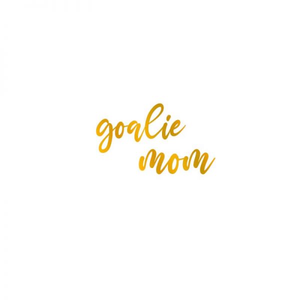 T-shirt GOALIE MOM I - obrazek 2