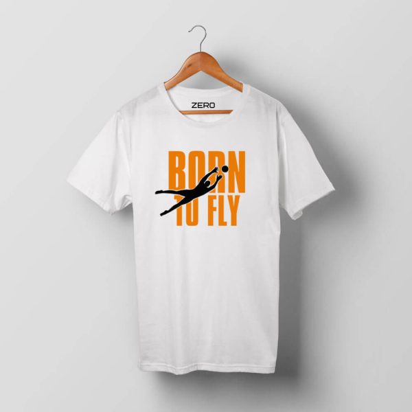 T-shirt BORN TO FLY KEEPER - obrazek 7