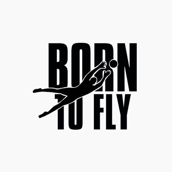 T-shirt BORN TO FLY KEEPER - obrazek 9