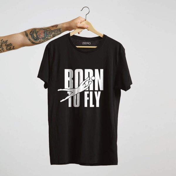 T-shirt BORN TO FLY KEEPER