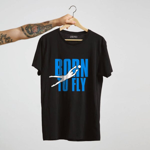 T-shirt BORN TO FLY KEEPER - obrazek 4