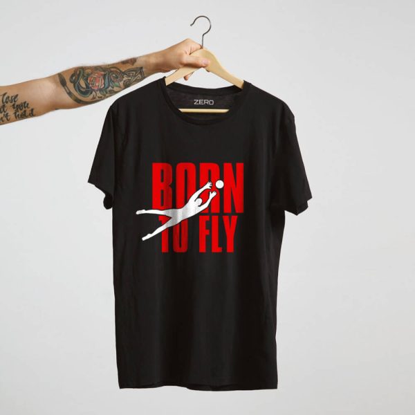 T-shirt BORN TO FLY KEEPER - obrazek 5