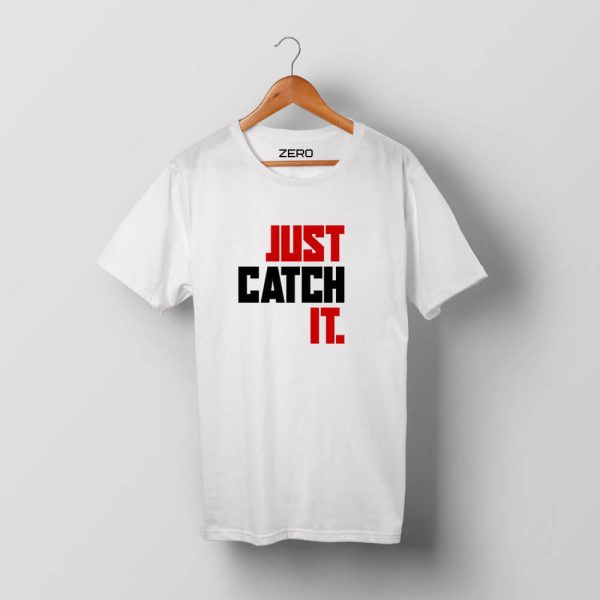T-shirt JUST CATCH IT - obrazek 2