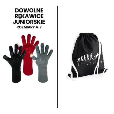 DOWOLNE RĘKAWICE + WOREK PRO